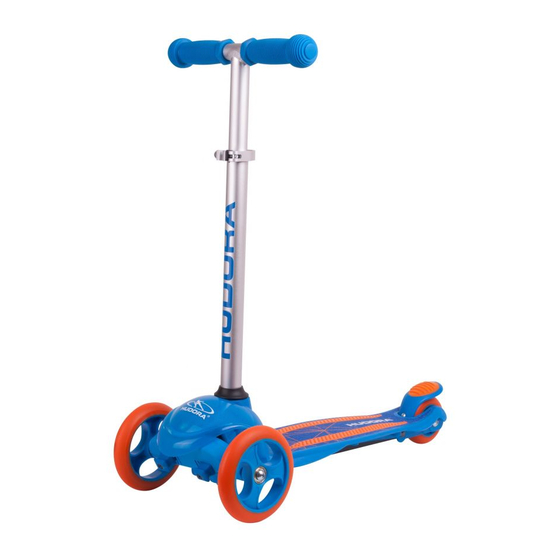 Hudora FLITZKIDZ Anleitung