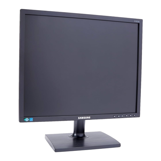Samsung S19E200BR Benutzerhandbuch