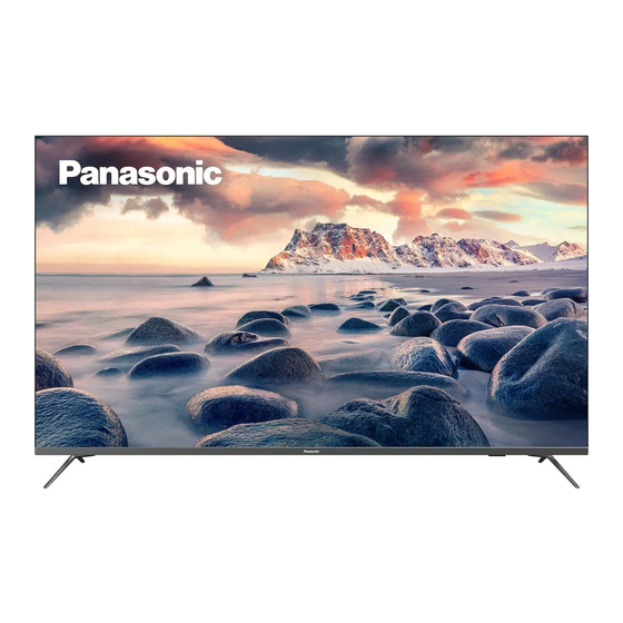 Panasonic TX-43JXW704 Bedienungsanleitung