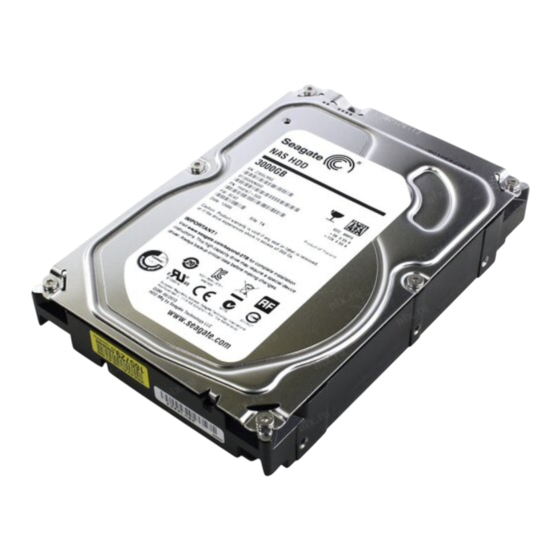 Conrad Seagate ST3000VN000 Bedienungsanleitung