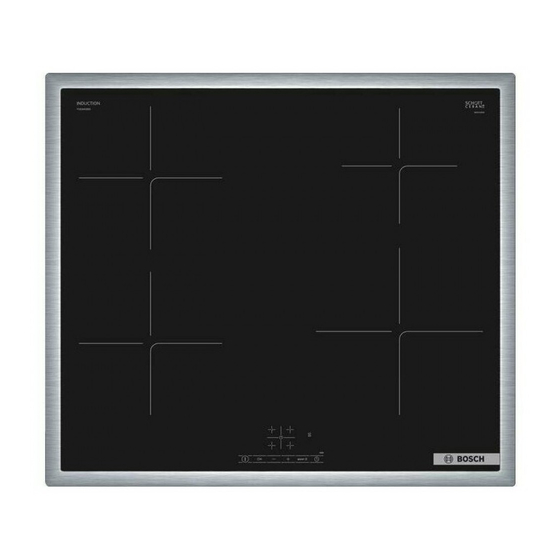 Bosch PUE64KBB5E Gebrauchsanleitung