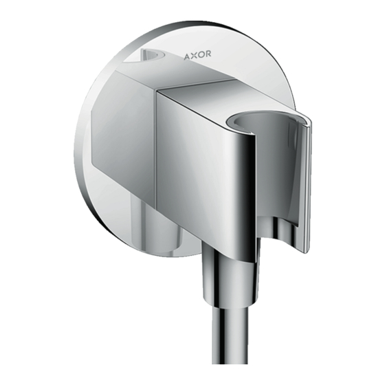 HANSGROHE AXOR FixFit Porter Square Gebrauchsanleitung, Montageanleitung
