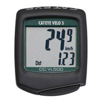 Cateye CC-VL500 Bedienungsanleitung