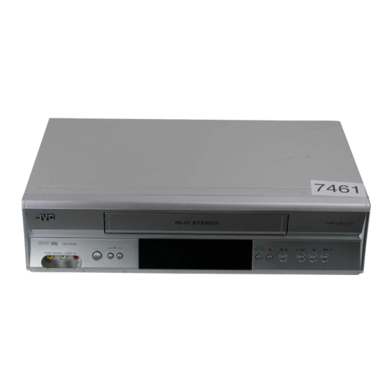 JVC HR-V520SE Bedienungsanleitung