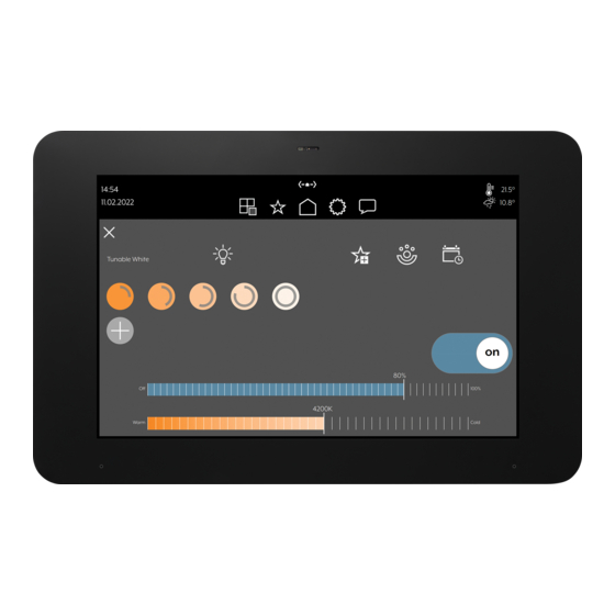 Jung Smart Control 8 Produktdokumentation
