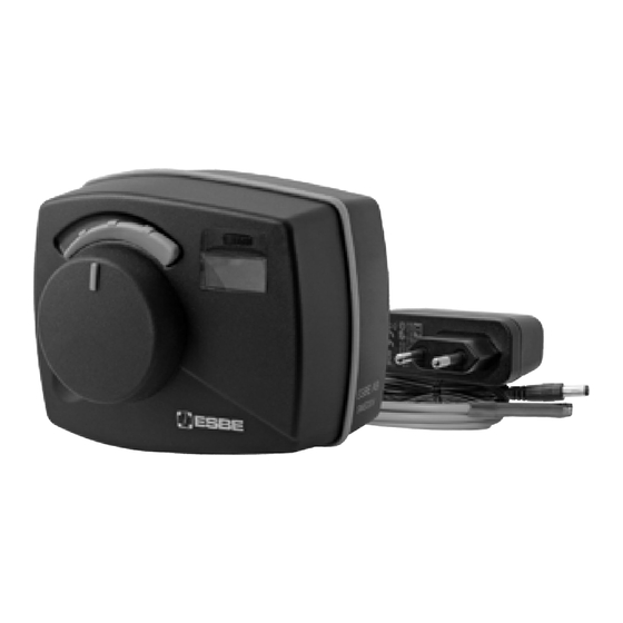 ESBE CRA211 Bedienungsanleitung