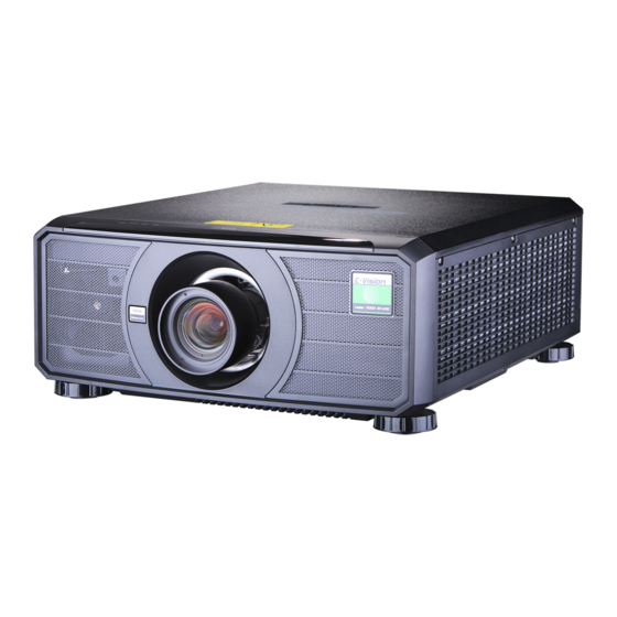 Digital Projection E-Vision Laser 11000 4K-UHD Series Installations-Kurzanleitung