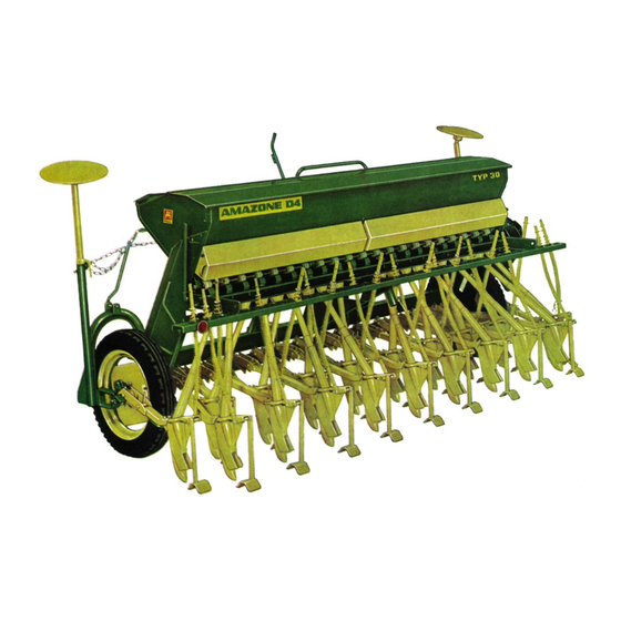 Amazone D4-30 Betriebsanleitung