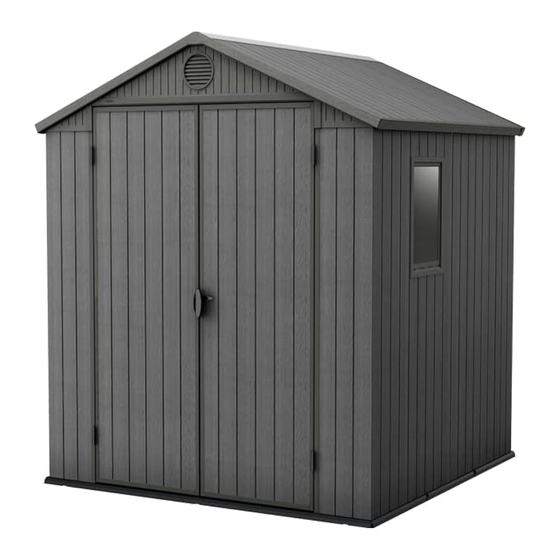 Keter DARWIN 6x6 Gebrauchsanleitung