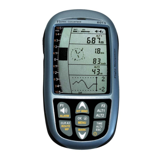 Flytec 6015 GPS Bedienungsanleitung