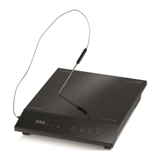 CASO DESIGN TC 2400 Original Bedienungsanleitung