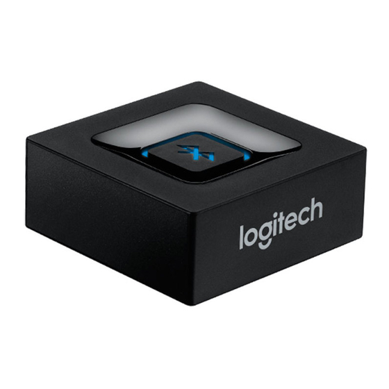 LOGITECH BLUETOOTH AUDIO ADAPTER BEDIENUNGSANLEITUNG PdfHerunterladen