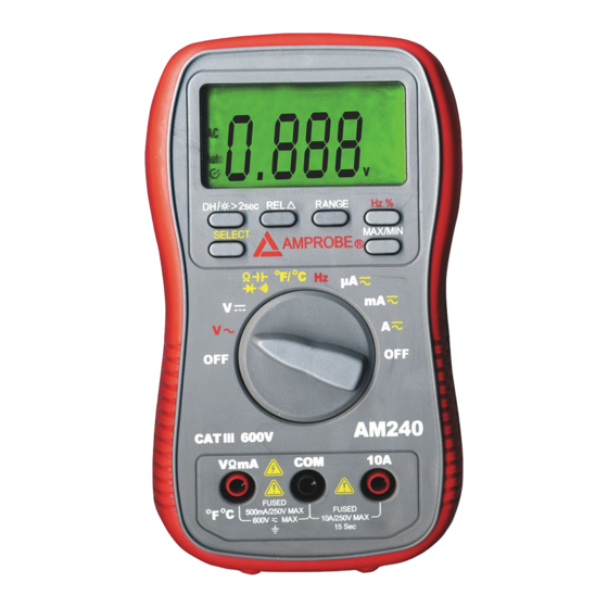 Amprobe AM-220 Handbücher