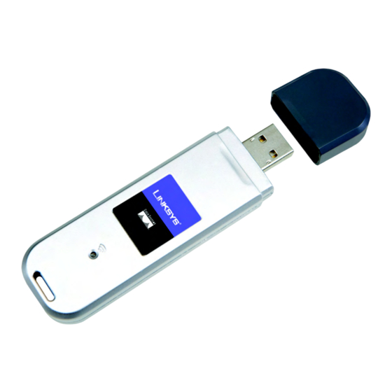 Linksys WUSB54GC Bedienungsanleitung