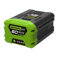 GreenWorks Tools 2918507 Bersetzung Der Originalen Anleitungen