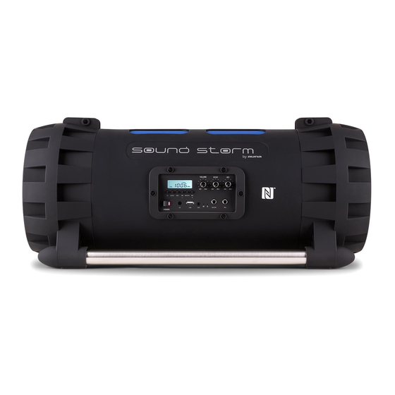 auna Ghettoblaster 10018894 Bedienungsanleitung