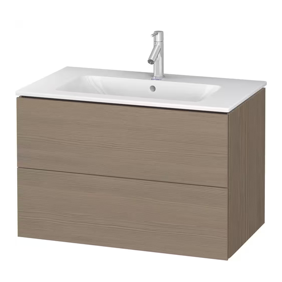 DURAVIT LCUBE LC 6243 MONTAGEANLEITUNG PdfHerunterladen ManualsLib