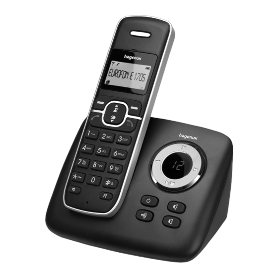 Hagenuk Eurofon E 1705 Handbücher