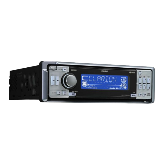 Clarion DB258R Bedienungsanleitung