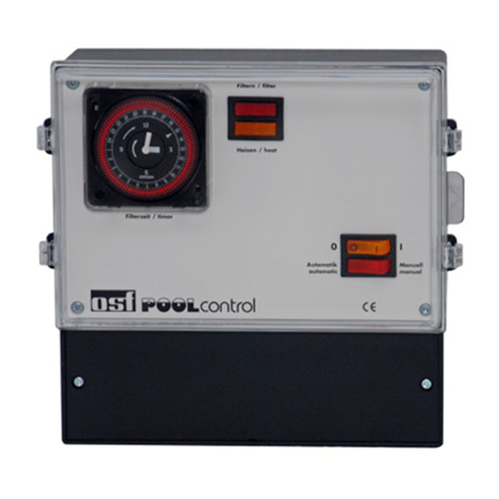 OSF PoolControl PC-230 Montage- Und Betriebsanleitung