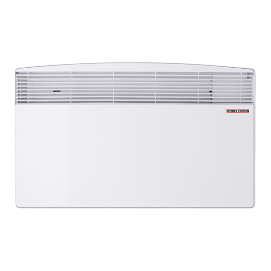 STIEBEL ELTRON CNS 100 F Bedienung Und Installation