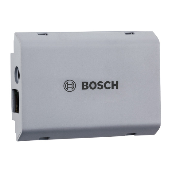 Bosch MB LANi 7 736 601 672 Handbücher
