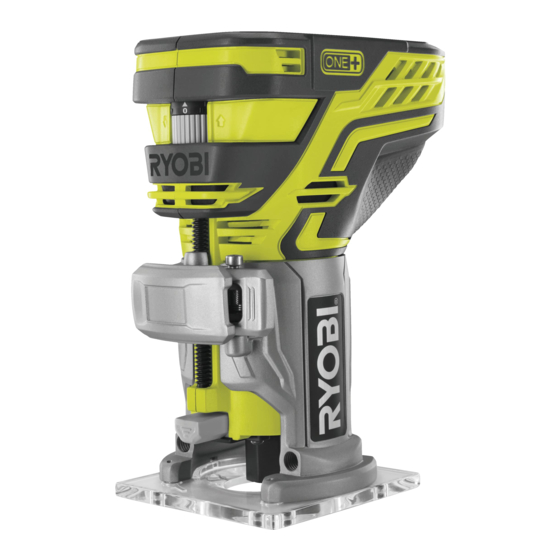 Ryobi R18TR Übersetzung Der Original-Anleitung