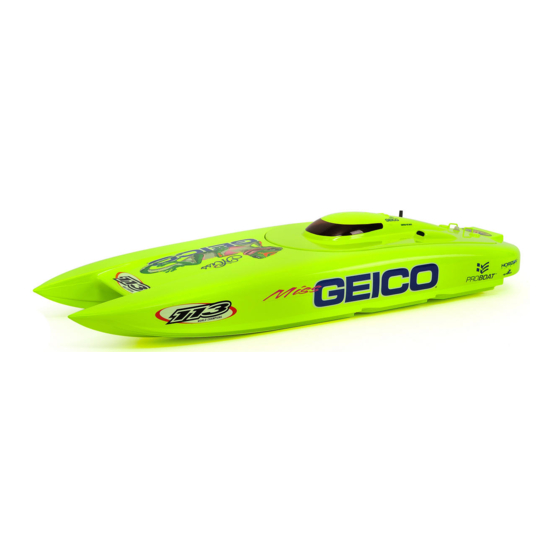 ProBoat Miss Geico 24 Bedienungsanleitung