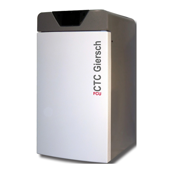 CTC EcoSwiss FCU Technische Broschüre