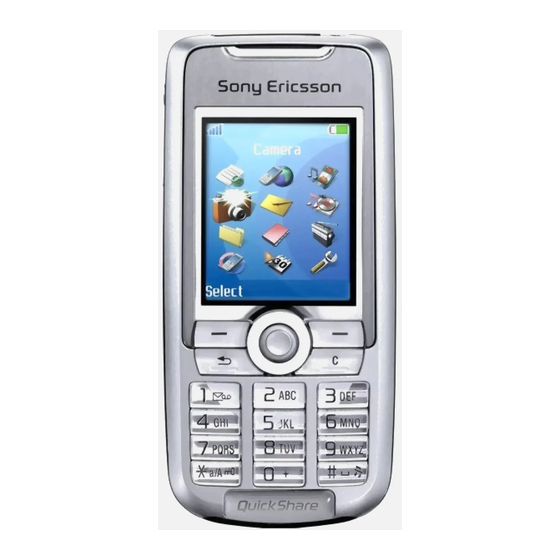 Sony Ericsson K700i Handbücher