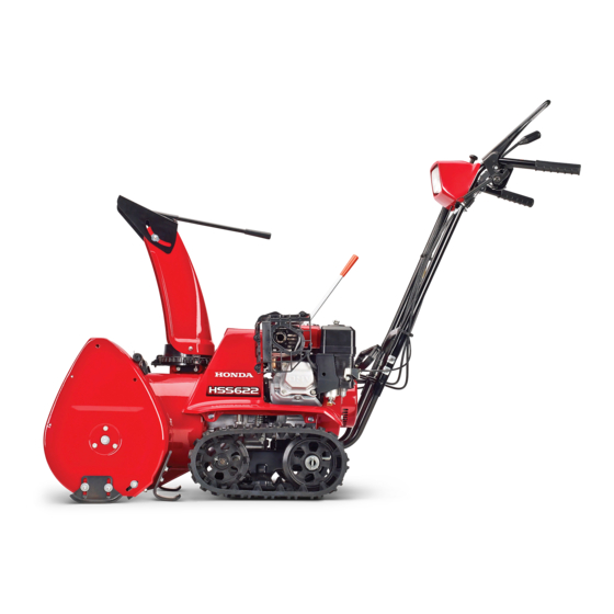 Honda hss655 Bedienungsanleitung