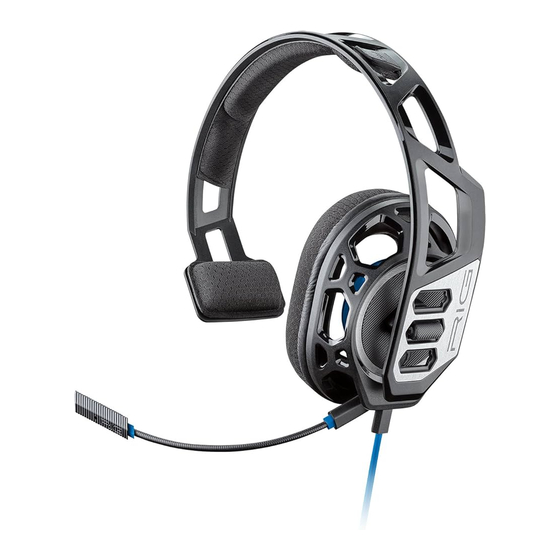 Plantronics RIG 100HS Bedienungsanleitung