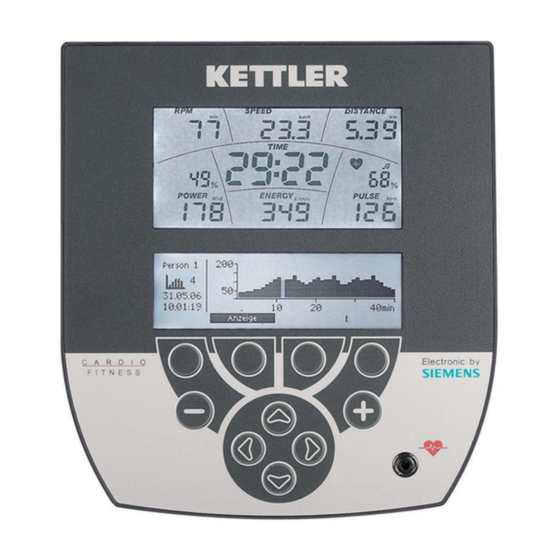 Kettler SG1 Handbuch