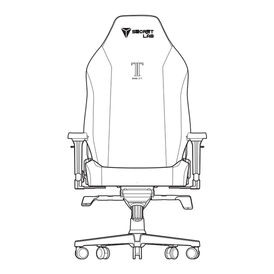 Secret Lab TITAN EVO LITE Serie Benutzerhandbuch
