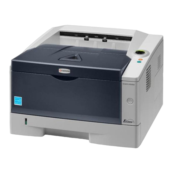 Kyocera ECOSYS P2035d Bedienungsanleitung