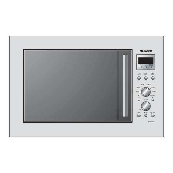 Sharp r-82fbst Bedienungsanleitung