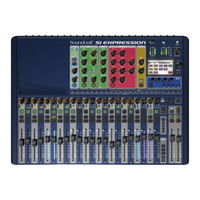 SoundCraft Si Expression 1 Bedienungsanleitung