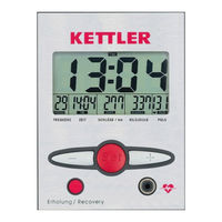 Kettler ST 2600-9 Kadett Computer- Und Trainingsanleitung