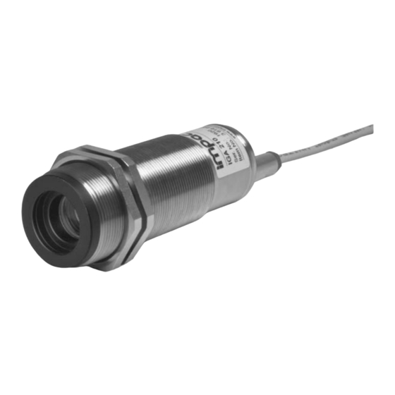 LumaSense Technologies IGA 210 Betriebsanleitung