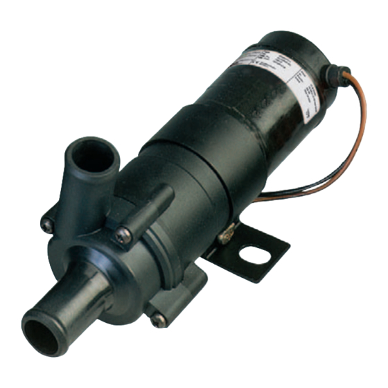Johnson Pump CM10 serie Handbuch