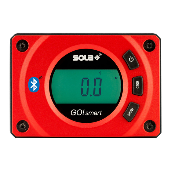 Sola GO! smart Gebrauchsanweisung