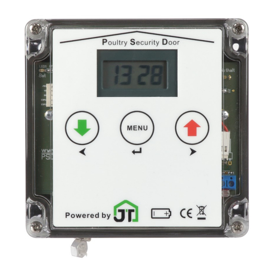JOST Poultry Security Door 2.0 Beschreibung Und Bedienungsanleitung