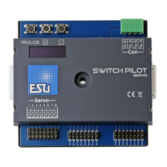 Esu SwitchPilot 3 Servo Handbücher