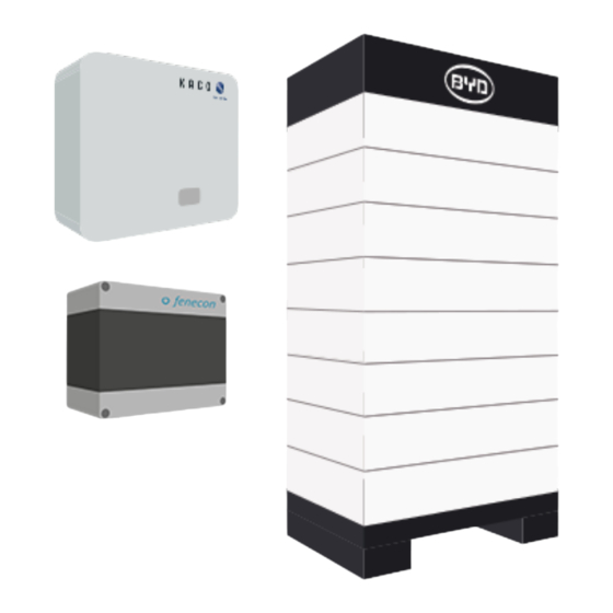 Fenecon Pro Hybrid 10-Serie Inbetriebnahmeanleitung