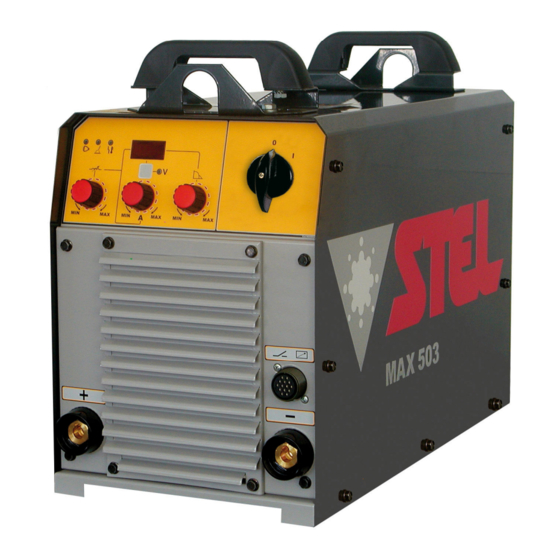 Stel MAX 503 Gebrauchs- Und Wartungsanleitung