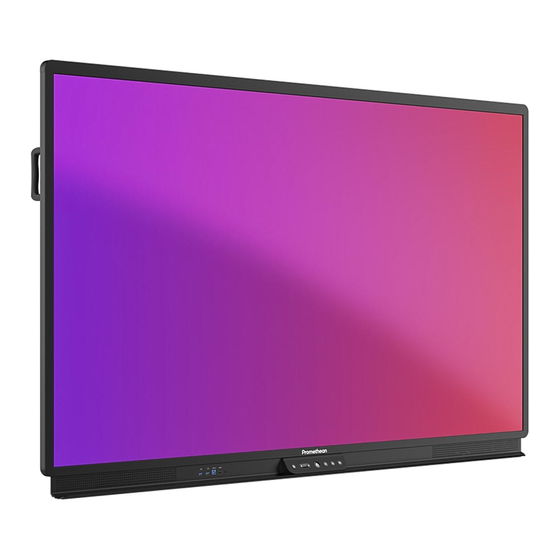 promethean ActivPanel 9 Benutzerhandbuch