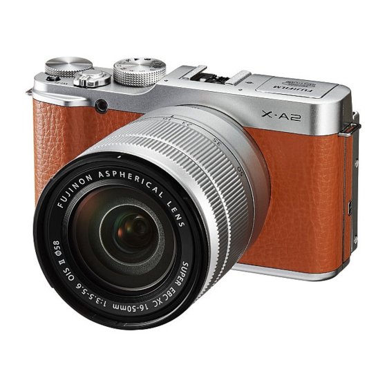 FujiFilm X-A2 Bedienungsanleitung