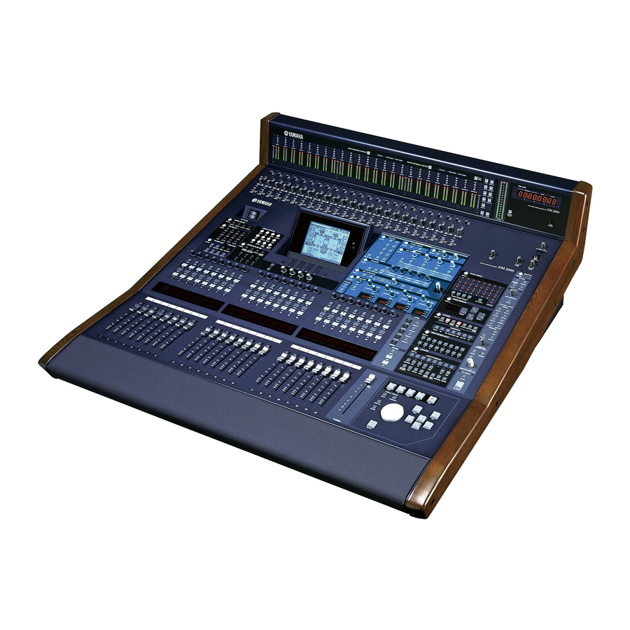 Yamaha DM2000 Bedienungsanleitung