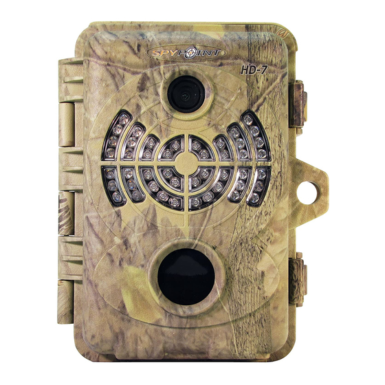 Spypoint HD-7 Schnellstartanleitung