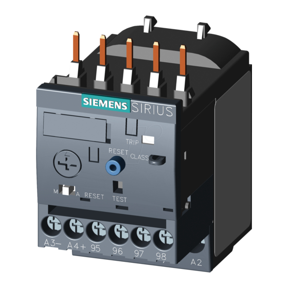 Siemens SIRIUS S00 Betriebsanleitung